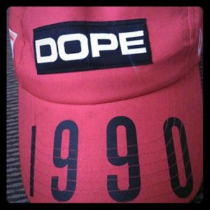 DOPE all red Hat(Strapback)